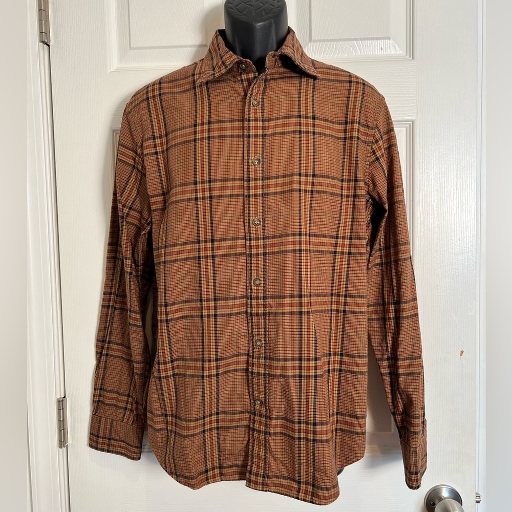 Banana Republic Brown Casual Button Down Shirt